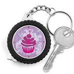 Cupcake Food Purple Dessert Baked Measuring Tape Front