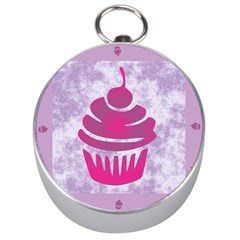 Cupcake Food Purple Dessert Baked Silver Compasses