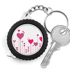 Heart Rosa Love Valentine Pink Measuring Tape