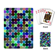 Geometric Background Colorful Playing Cards Single Design