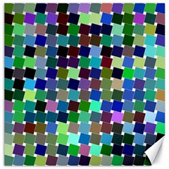 Geometric Background Colorful Canvas 12  X 12 