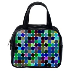 Geometric Background Colorful Classic Handbag (one Side)