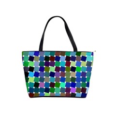 Geometric Background Colorful Classic Shoulder Handbag