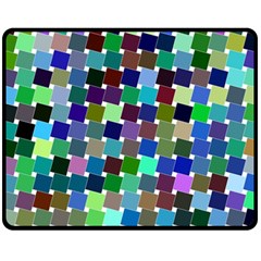 Geometric Background Colorful Fleece Blanket (medium) 