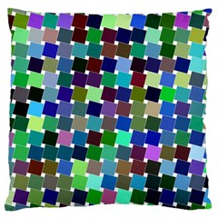 Geometric Background Colorful Large Cushion Case (two Sides)