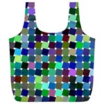 Geometric Background Colorful Full Print Recycle Bag (XL) Front