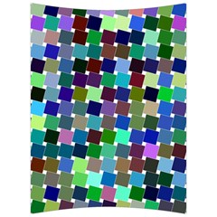 Geometric Background Colorful Back Support Cushion by HermanTelo