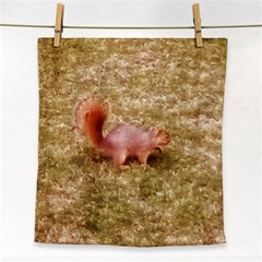 Squirrel Face Towel by Riverwoman