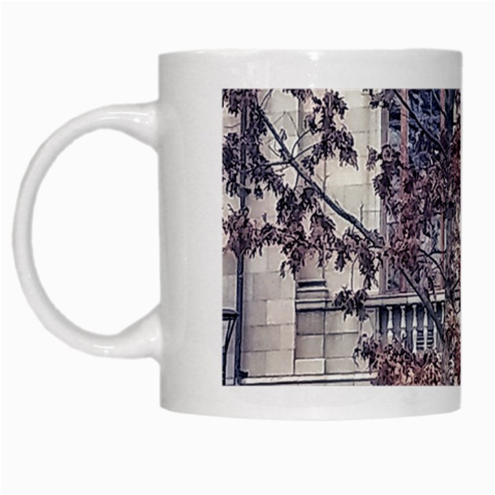 Bowling Green State University White Mugs