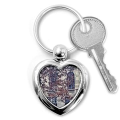 Bowling Green State University Key Chain (heart) by Riverwoman