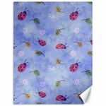 Ladybug Blue Nature Canvas 12  x 16  11.86 x15.41  Canvas - 1