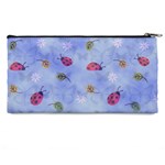 Ladybug Blue Nature Pencil Cases Back