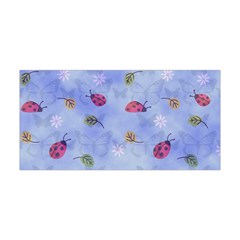 Ladybug Blue Nature Yoga Headband by HermanTelo