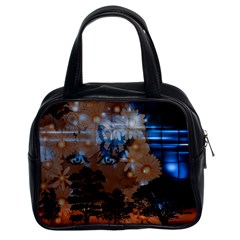 Landscape Woman Magic Evening Classic Handbag (two Sides)