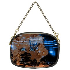 Landscape Woman Magic Evening Chain Purse (two Sides) by HermanTelo