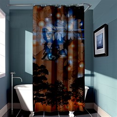 Landscape Woman Magic Evening Shower Curtain 36  X 72  (stall) 