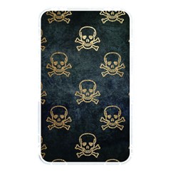 Golden Glitter Skeleton Gothic Memory Card Reader (rectangular)