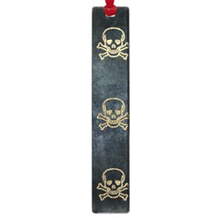 Golden Glitter Skeleton Gothic Large Book Marks by HermanTelo