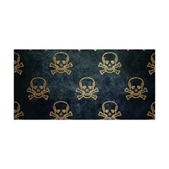 Golden Glitter Skeleton Gothic Yoga Headband