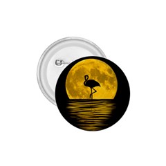 Moon Reflection Flamenco Animal 1 75  Buttons by HermanTelo