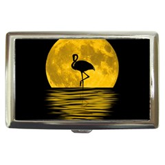 Moon Reflection Flamenco Animal Cigarette Money Case