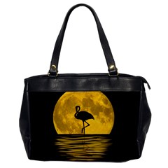 Moon Reflection Flamenco Animal Oversize Office Handbag