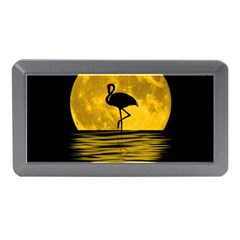 Moon Reflection Flamenco Animal Memory Card Reader (mini) by HermanTelo