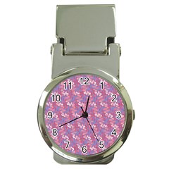 Pattern Abstract Squiggles Gliftex Money Clip Watches