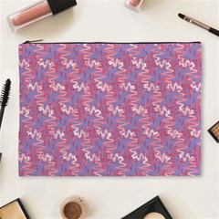 Pattern Abstract Squiggles Gliftex Cosmetic Bag (xl)