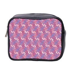 Pattern Abstract Squiggles Gliftex Mini Toiletries Bag (two Sides)