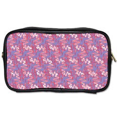 Pattern Abstract Squiggles Gliftex Toiletries Bag (one Side)