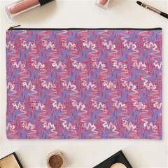 Pattern Abstract Squiggles Gliftex Cosmetic Bag (xxxl)