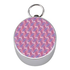 Pattern Abstract Squiggles Gliftex Mini Silver Compasses