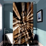 Music Clef Tones Shower Curtain 36  x 72  (Stall)  Curtain(36 X72 ) - 33.26 x66.24  Curtain(36 X72 )