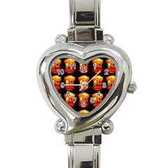 Paper Lantern Chinese Celebration Heart Italian Charm Watch