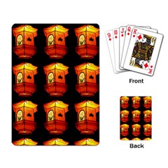 Paper Lantern Chinese Celebration Playing Cards Single Design