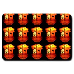 Paper Lantern Chinese Celebration Large Doormat  by HermanTelo