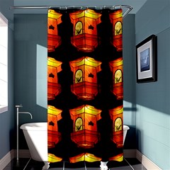 Paper Lantern Chinese Celebration Shower Curtain 36  X 72  (stall) 