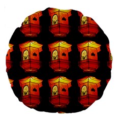 Paper Lantern Chinese Celebration Large 18  Premium Round Cushions