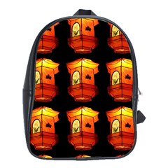 Paper Lantern Chinese Celebration School Bag (xl)