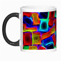 Neon Glow Glowing Light Design Morph Mugs