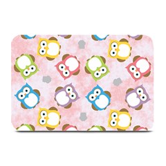 Owl Bird Cute Pattern Background Plate Mats