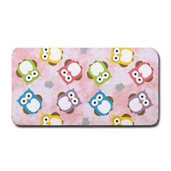 Owl Bird Cute Pattern Background Medium Bar Mats