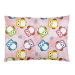 Owl Bird Cute Pattern Background Pillow Case 26.62 x18.9  Pillow Case