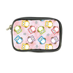 Owl Bird Cute Pattern Background Coin Purse