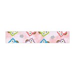 Owl Bird Cute Pattern Background Flano Scarf (Mini) Back