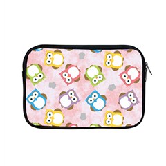 Owl Bird Cute Pattern Background Apple MacBook Pro 15  Zipper Case