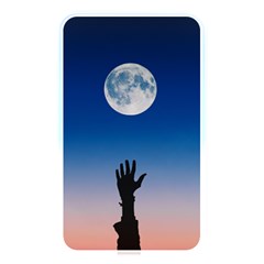 Moon Sky Blue Hand Arm Night Memory Card Reader (rectangular)