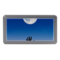 Moon Sky Blue Hand Arm Night Memory Card Reader (mini)