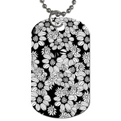 Mandala Calming Coloring Page Dog Tag (two Sides)